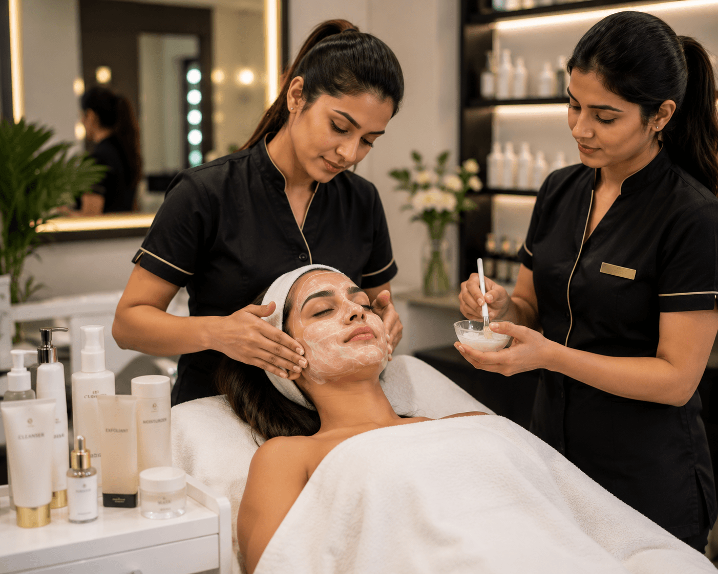 facial and skincare service
